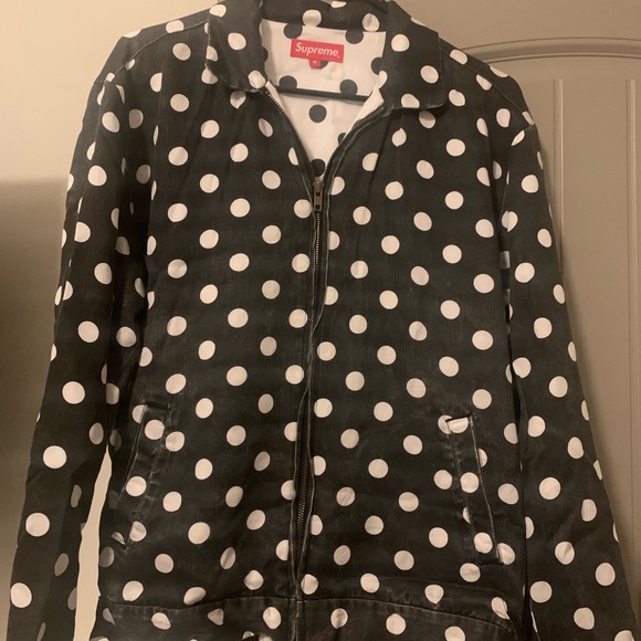 supreme polka dot jacket